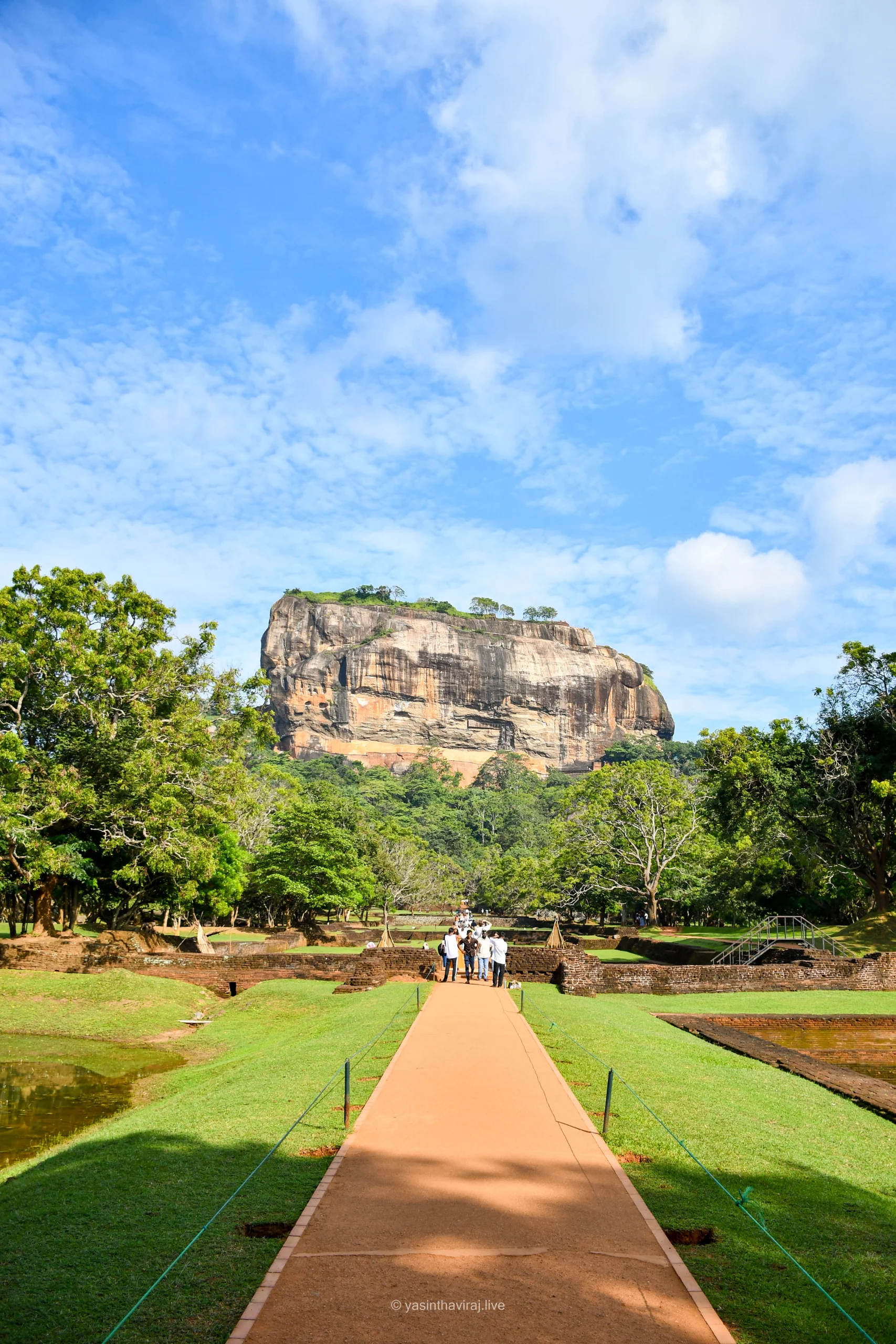 Sigiriya Rock Fortress Entranceway