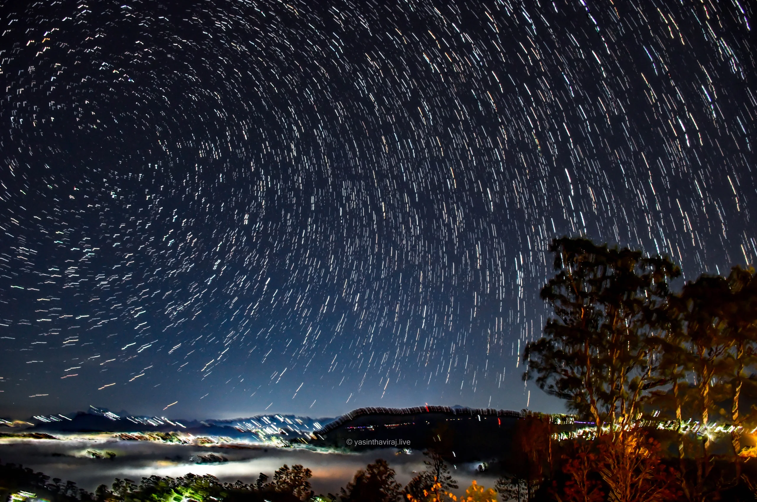 A Cosmic Carousel at Haputale, Sri Lanka