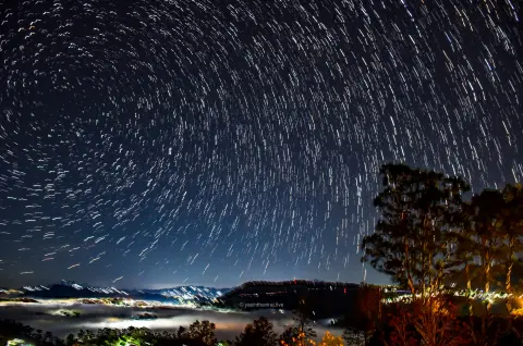 A Cosmic Carousel at Haputale, Sri Lanka